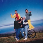 biking family in Hawaii 2009