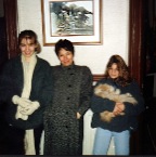 Christmas 1993 (Nazy,Mitra and Melika)